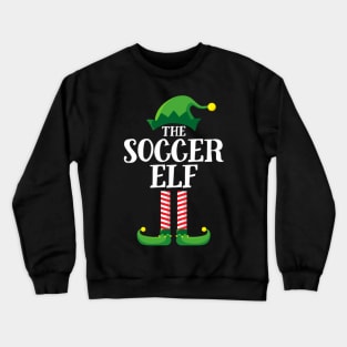 Soccer Elf Family Pajama Crewneck Sweatshirt